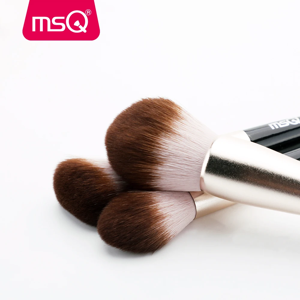 MSQ набор кистей для макияжа Профессиональный 12 шт Косметическая Пудра Тени для век Контур основа макияж набор кистей синтетические волосы