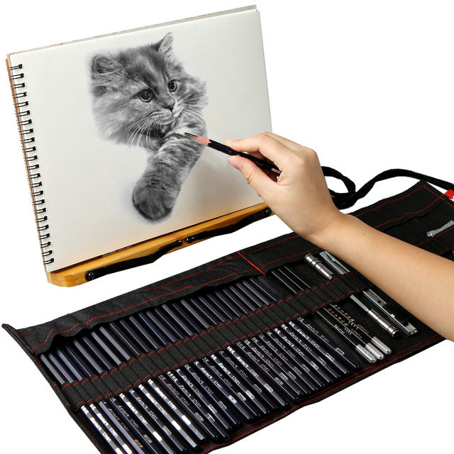 Drawing Set Sketch Pencil Set Sketch Pen Drawing Pencil Set Beginner Student Professional Full