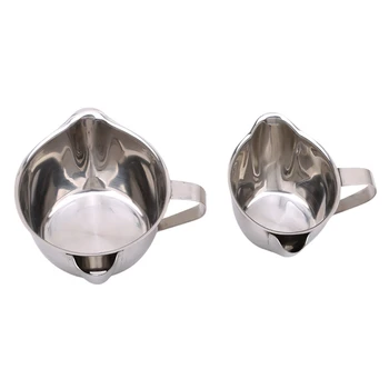 

Gravy Oil Soup Fat Separator Bowl Multi-use 304 Stainless Steel Grease Oiler Filter Strainer Pot Cooking Kitchen Gadgets
