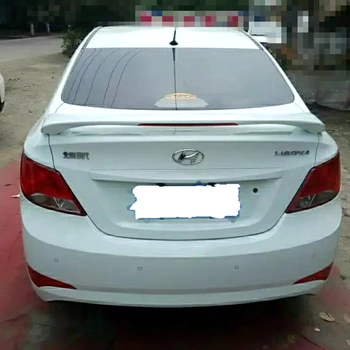 

UBUYUWANT Fit For Hyundai Verna 2011-2015 ABS Spoiler beautifully decorated car tail wing decoration rear trunk spoiler