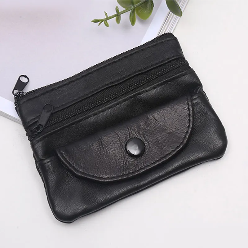 Carteras de cuero genuino para mujer, monedero femenino con cremallera, monedero para bolsas bolsillo de almacenamiento, bolsa 2022 - AliExpress y bolsas