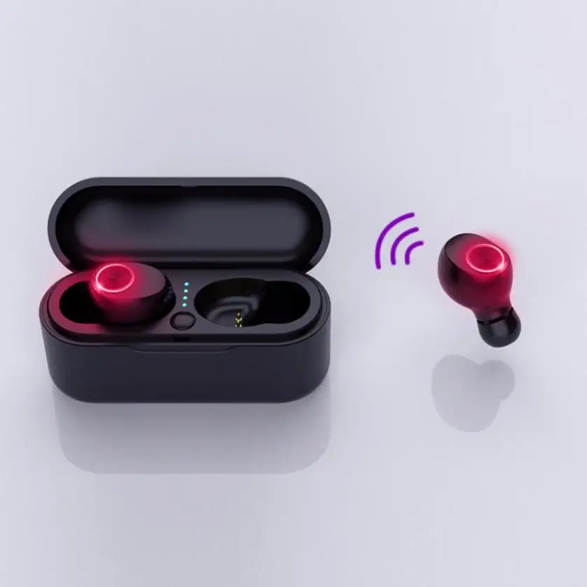 Bluetooth V5.0 наушники беспроводные 8D стерео Спортивные Беспроводные гарнитура IPX4