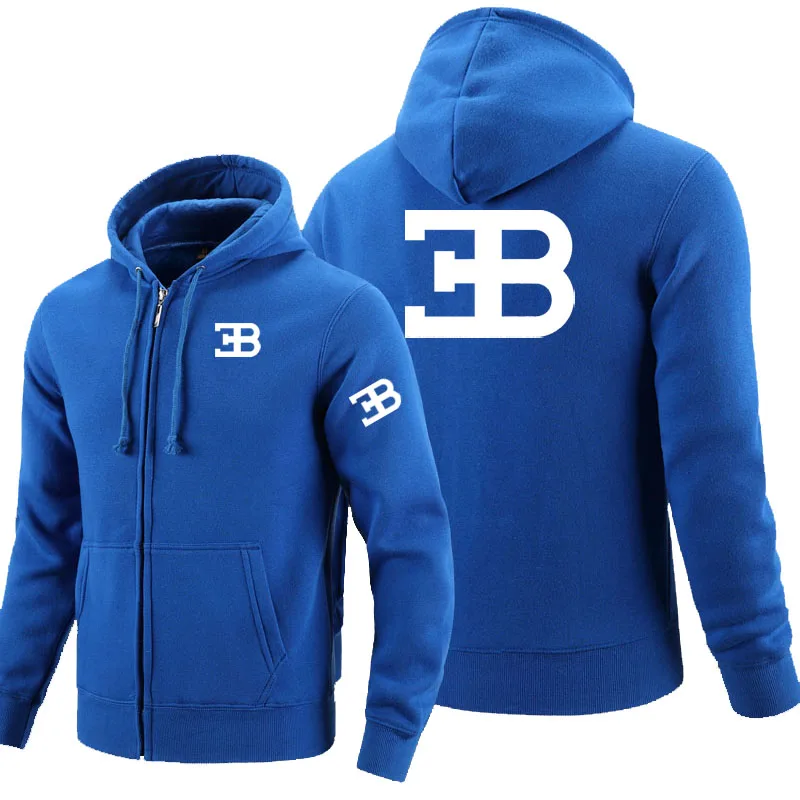 Autumn Winter male Hoodie Bugatti 