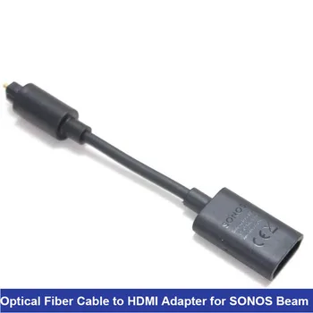 

12CM Optical Fiber Cable to HDMI Adapter for SONOS Beam GEN 2 Amp TV OPADPWW1BLK Adapter
