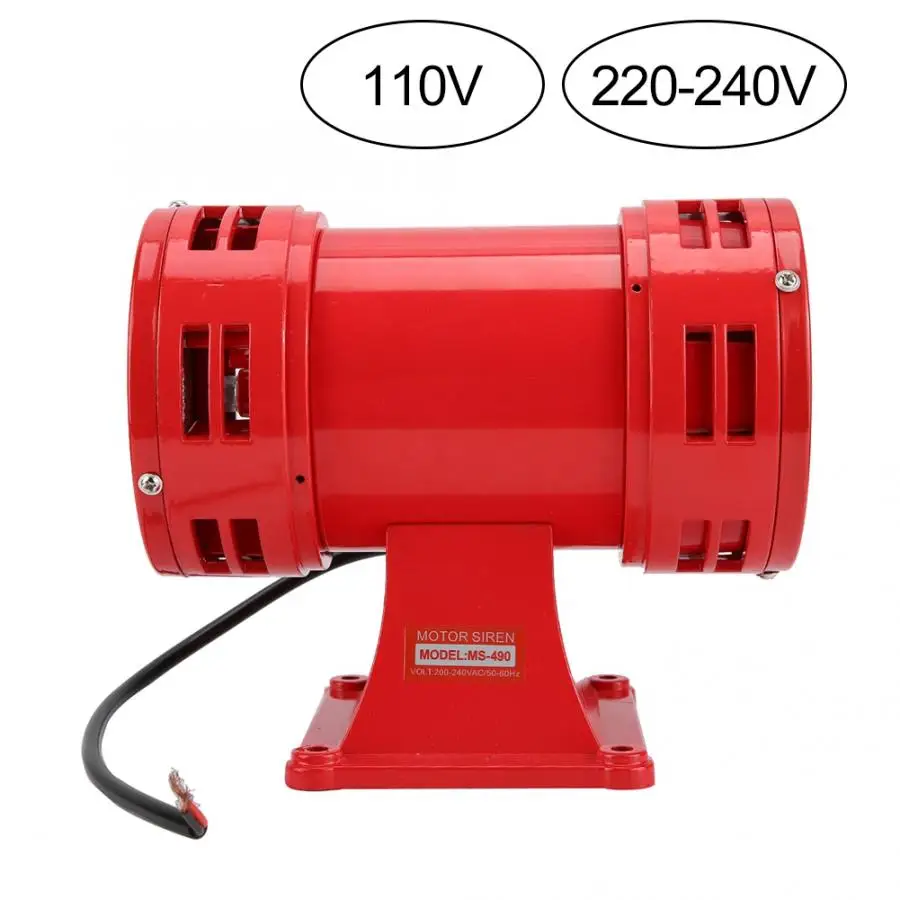 

150DB Industry Security Electric Motor Driven Siren Continuous Alarm Horn Buzzer Tweeter