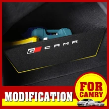 Стильный органайзер для багажника автомобиля, отделочная боковая перегородка, пластина для хранения, автомобильные аксессуары для Camry