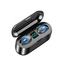 TWS Bluetooth 5 0 Earphones 2200mAh Charging Box Wireless Headphone 9D Stereo Sports Waterproof Earbuds Headsets With Microphone