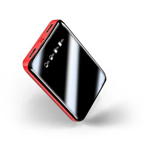Внешний аккумулятор 30000 мА/ч, двойной USB, внешний аккумулятор для мобильного телефона, быстрая зарядка для iphone 7 11, xiaomi mi, портативное зарядное устройство mi ni, внешний аккумулятор - Цвет: Красный