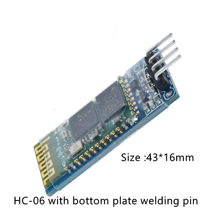 HC-05 HC 05 HC-06 HC 06 RF беспроводной Bluetooth приемопередатчик Slave модуль RS232/конвертер TTL в UART и адаптер - Цвет: HC-06 DIP