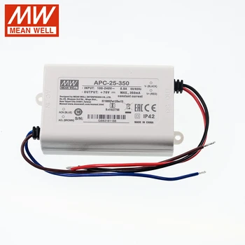 

[Seven Neon]MEAN WELL APC-25 350mA 500mA 700mA 1050mA LED Driver High effection Single Output Switching Power Supply