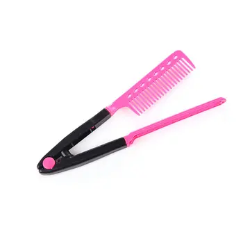 

Hairdressing Tools New V-Clip Style Hair Styling Comb Instant Hair Comb Plastic Comb For Men And Women
