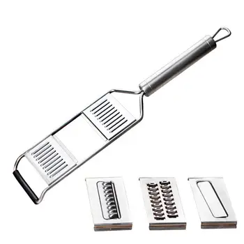 

Cheese Grater Multi-purpose Vegetable Potato Slicer Cutter Stainless Steel Sharp Cheese Planer Shavings Knife Kitchen Tool