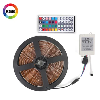 

10M 3528 lamp beads waterproof Australian regulations 24-key remote control set lamp with light bar set color led strip hot