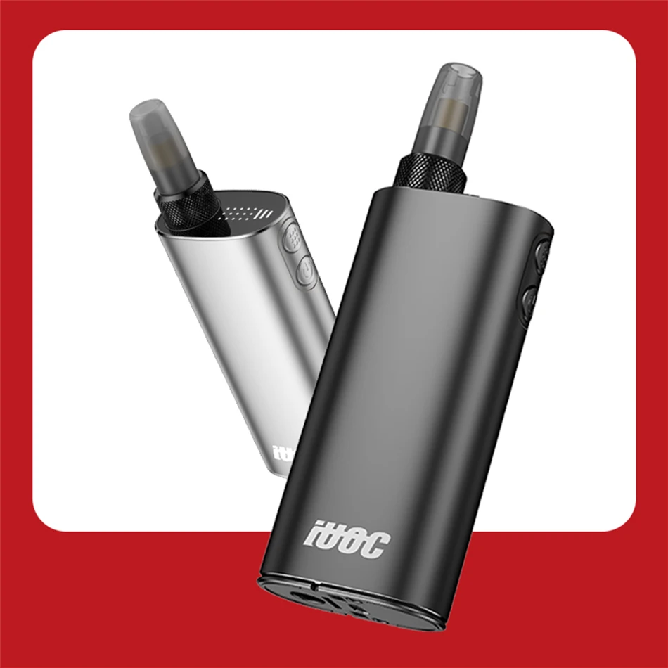 Online Neueste IUOC 3,0 heizung ohne brennen Verdampfer 2900mah vape kit Unterstützung regelmäßige zigaretten elektronische zigarette schmeckt besser