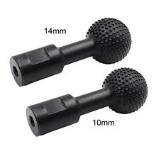 Spindles esféricos em forma de madeira gouge 10/14mm bola gouge energia escultura acessório para ângulo groove groove ferramenta de escultura