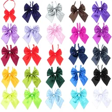 Модный женский галстук с бабочкой Gravata, Женский галстук-бабочка для девушек, студенток, гостиницы, клерк, официантка, одежда для шеи, галстуки для свадьбы