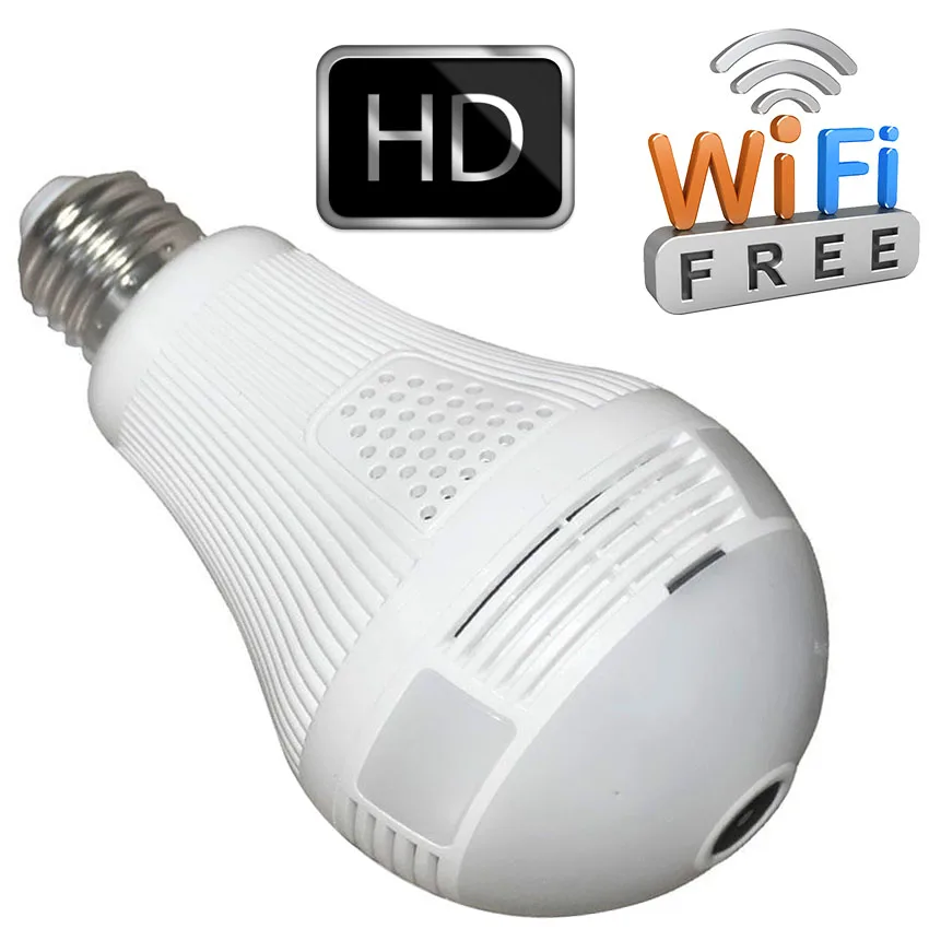 Панорамная IP камера для домашней системы видеонаблюдения 1080P 360 дюйма|Камеры