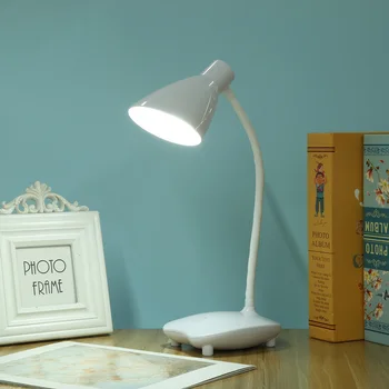 

USB Desk Lamp Touch Table Lamps For Living Room Gooseneck Desktop Foldable Dimmable Eye Protection Study Lamp Led Light