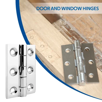 

Corrosion Resistant Stainless Steel Door Windows Hinge Boat Marine Cabinet Butt Hinge with Screw