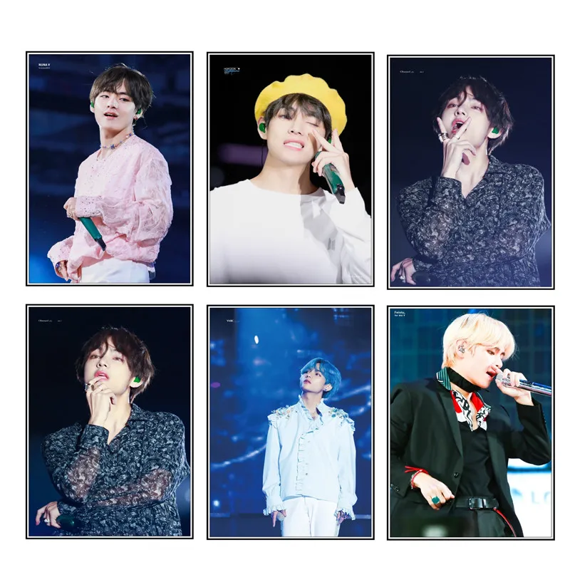 

Korean pop music Poster Wall Stickers Home Decor Home Decoration Stickers & Posters Wall Stickers .6