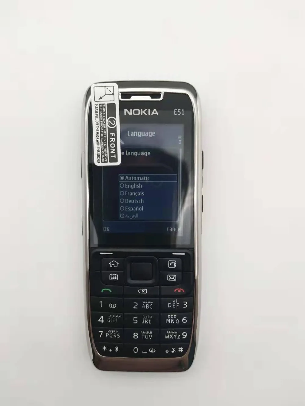 Оригинальные разблокированные мобильные телефоны Nokia E51 без камеры с Bluetooth JAVA wifi разблокировка сотовый телефон Восстановленный