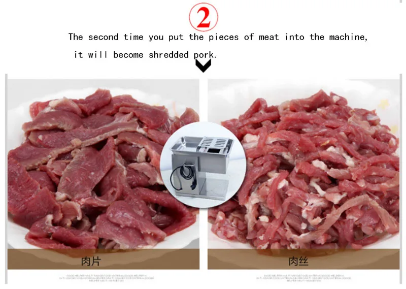 electric meat slicer machine Food Processor Meat Cutting Machine