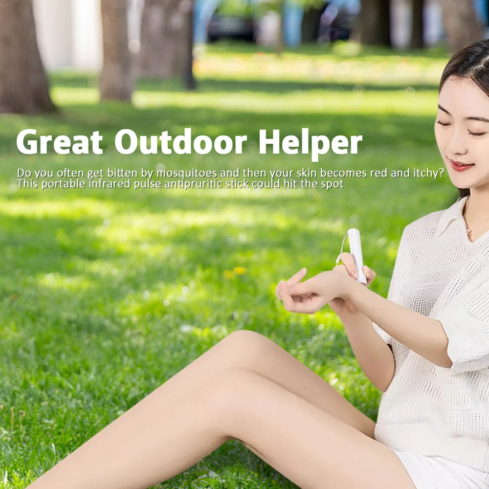 Small and Portable Infrared Pulse Antipruritic Stick Precise Temperature Control 200mAh Battery
