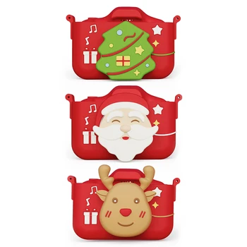 

Cute Christmas Mini Children Camera 2 inch 40MP IPS Color Screen HD Digital Kids Education Toys 1080P Video Photo Camera Baby