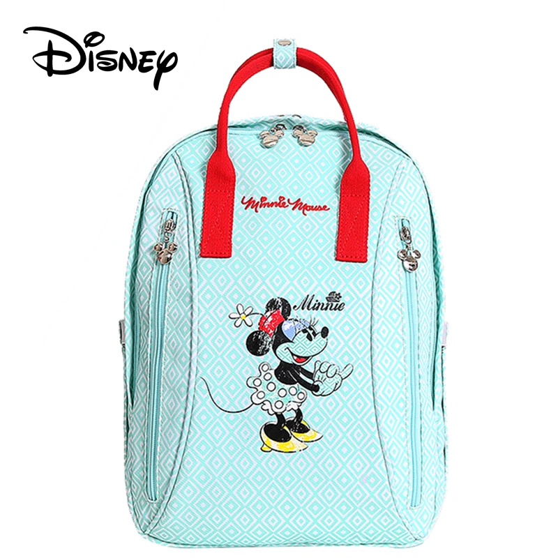 

Disney Backpack Diaper Bag Kaman Insulation Mummy Mom Bag Large Capacity Wet Bag Maternity USB Baby Care Cartoon Designer