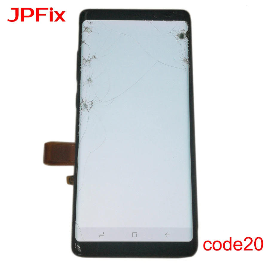 JPFix применим к замене samsung Note8 внутренний и внешний взрывоопасный экран сотового телефона a