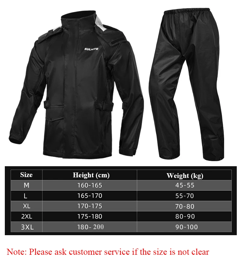 Raincoat Suit Thickened Warm Fleece Adult Motorcycle Riding Waterproof Breathable Outdoor Hiking Fishing Rainproof Protect Gear