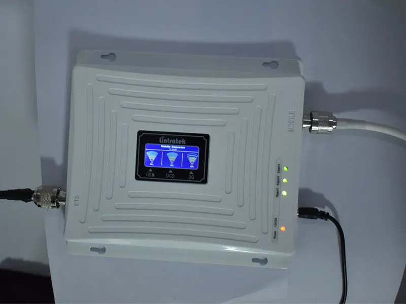 Lintratek трехдиапазонный усилитель сигнала 4g GSM Wcdma 2100 LTE 2600 3G 4g ретранслятор сотовый телефон голосовой интернет-усилитель сигнала