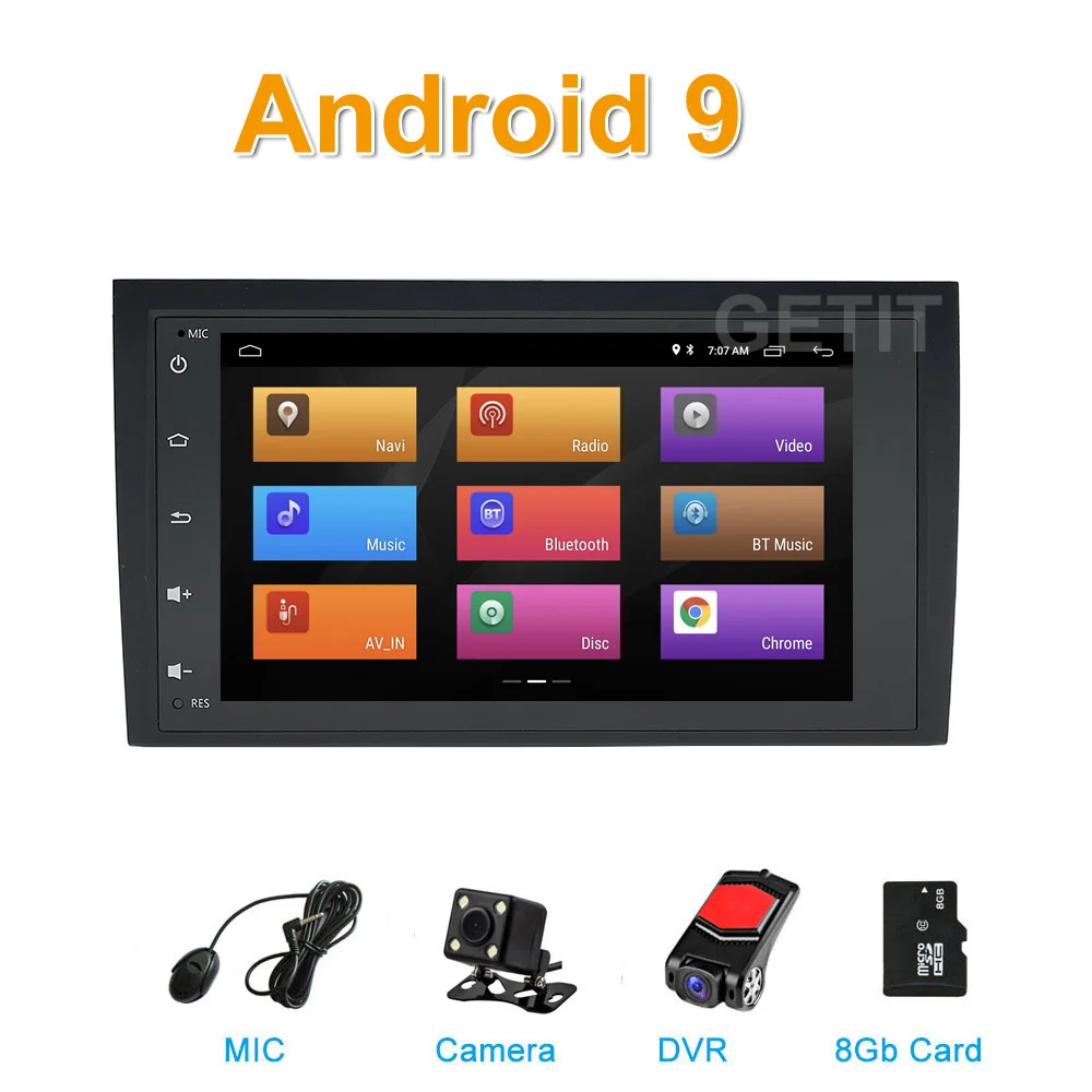 

8 inch Android 9 Car GPS radio Stereo for Audi A4 S4 RS4 B7 B6 SEAT Exeo WIFI BT Car Multimedia