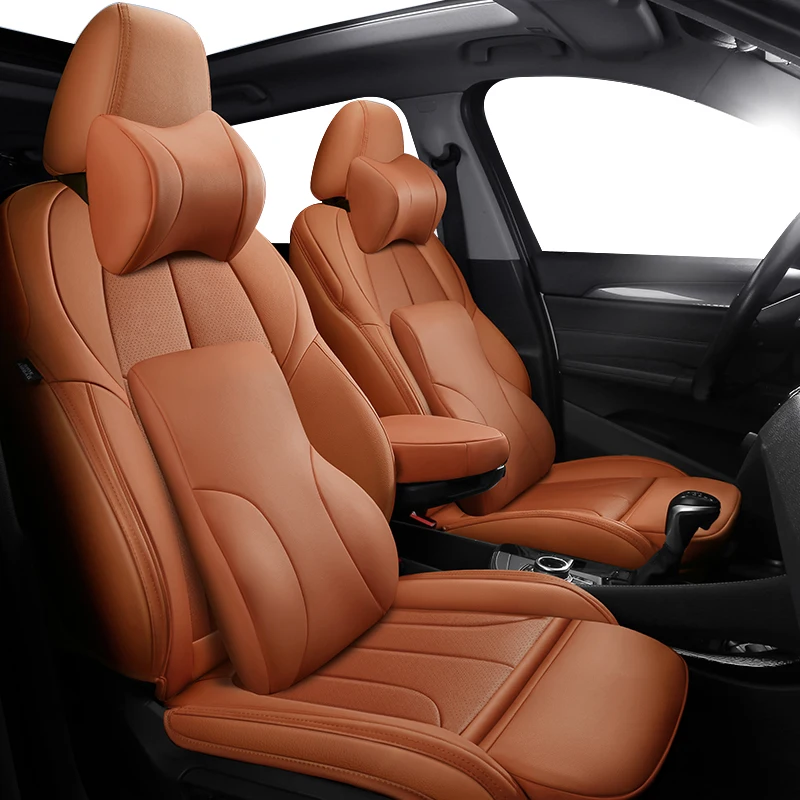 Leather-Car-Seat-Covers-For-Subaru-Forester-Legacy-Outback-XV-Impreza