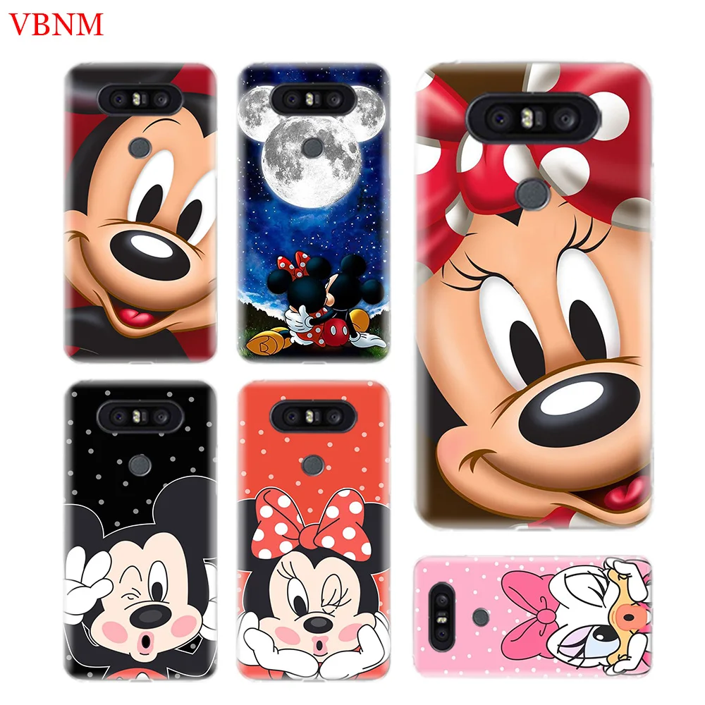 Минни Мышь крышка чехол для телефона LG V40 G6 G7 Q6 Q8 Q7 G5 G4 V30 V20 V10 K8 K10 2018 2017 Luruxy Coque |