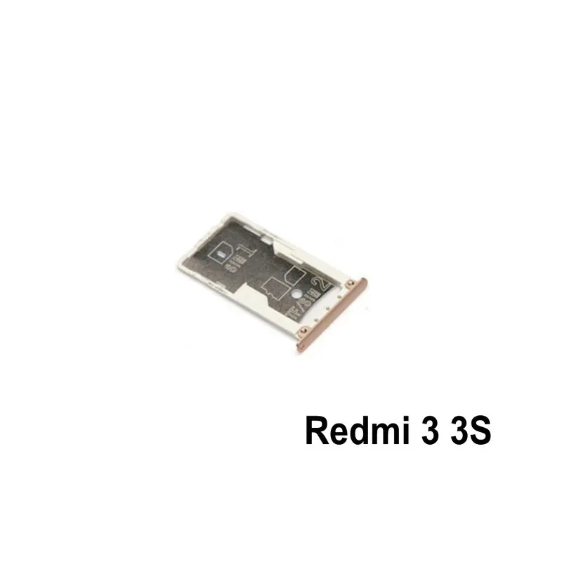 

Новые адаптеры для держателя слота для SIM-карты, запасные части для Xiaomi Redmi 3, 3S, адаптеры для SIM-и TF-карт