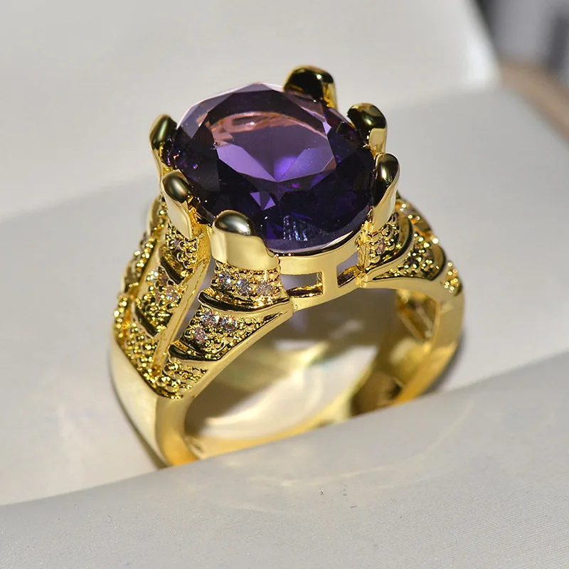 Пасьянс мужское кольцо 925 пробы серебро 8ct AAA CZ Роскошные ювелирные изделия для помолвки Свадебные кольца для мужчин вечерние кольца на палец