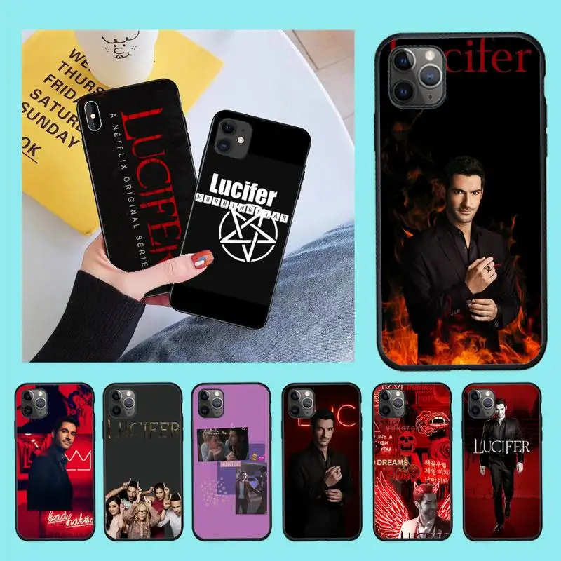 Lucifer Morningstar TV Custom Photo Soft Phone Case for iPhone 11 pro XS MAX 8 7 6 6S Plus X 5S SE 2020 XR case Lucifer Morningstar TV Custom Photo Soft Phone Case for iPhone 11 pro XS MAX 8 7 6 6S Plus X 5S SE 2020 XR case