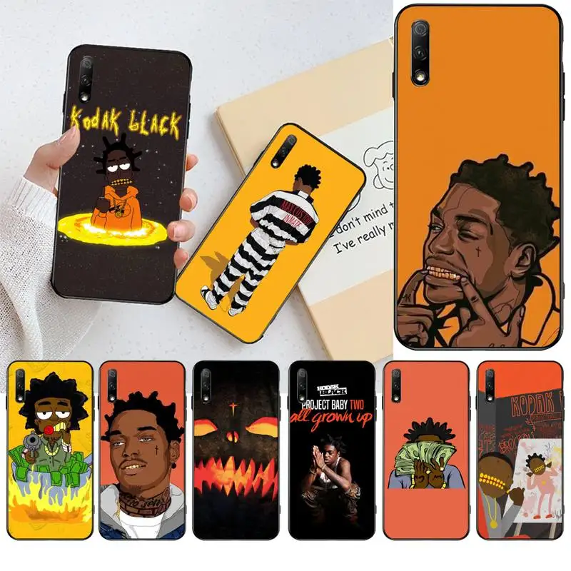 CUTEWANAN Kodak Black Rapper TPU Soft Silicone Phone Case Cover for Huawei Honor 20 10 9 8 8x 8c 9x 7c 7a Lite view pro