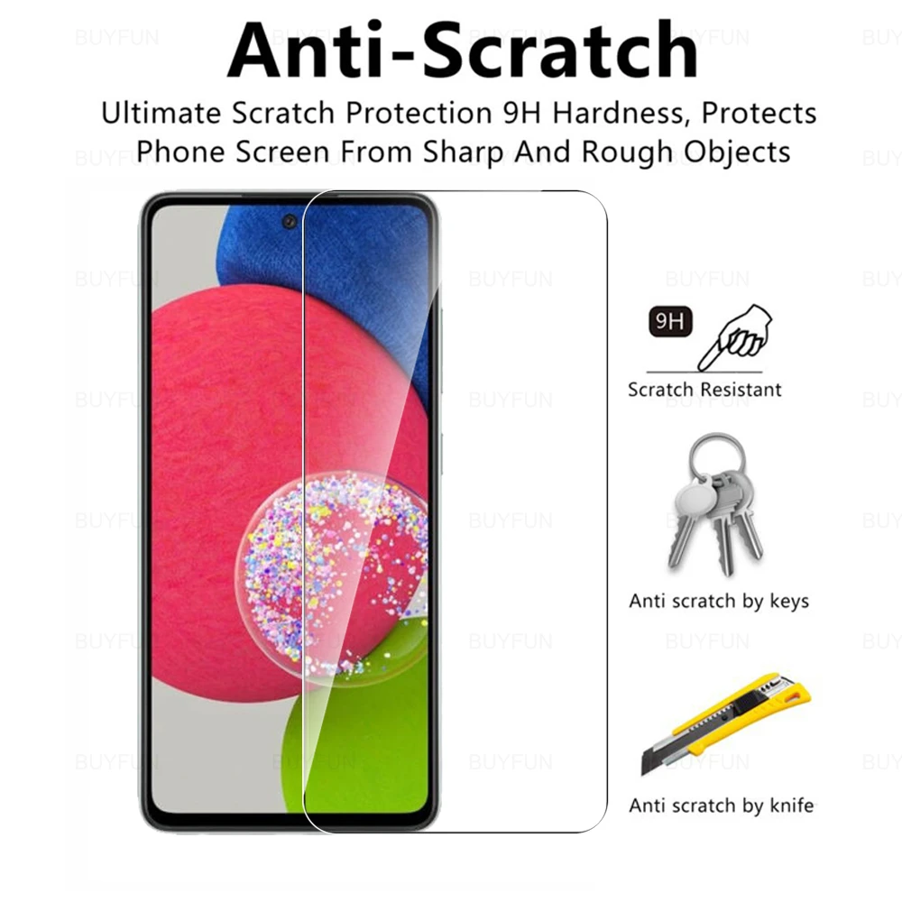 glass cover mobile 2Pcs Tempered Glass For Samsung Galaxy A52S 5G A52 S Screen Protector For Samsung A 52S A32 A72 A22 4G 5G Protection Film Cover mobile protector