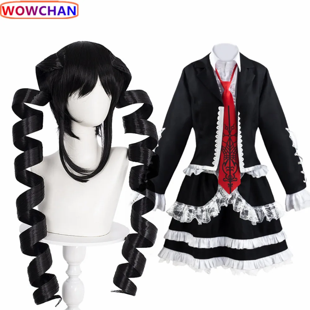 Аниме Danganronpa Yasuhiro taeko Celestia Ludenberg азартная девушка Хэллоуин Одежда Косплей Костюм |