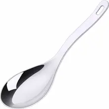 Commitment Function Design Allows With Your Existing Flatware Mirror Polished Stainless Steel Split Spoon Long Handle Spoon