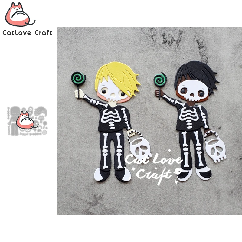 Catlove Halloween Ghost Costume Metal Cutting Dies Scrapbooking Stencil Die Cuts Card Making Craft Embossing New For 2020 | Дом и сад