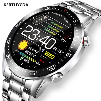 

Original Smart Watch Men smartwatch LED Full Touch Screen For Android iOS Heart Rate Blood Pressure Monitor Waterproof Fitness
