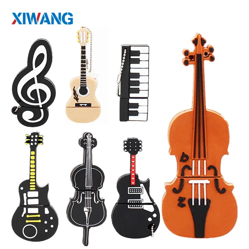 

usb flash drive 32GB personality Usb memory stick 128gb piano music series USB 2.0 4GB 8GB pemdrive 16GB pen drive 64GB cartoon