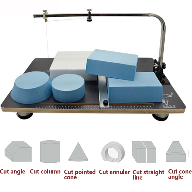 US $80.08 220V Hot Wire Foam Cutting Machine Heating Tools Table Styrofoam Cutter Foam Cutter 3878cm