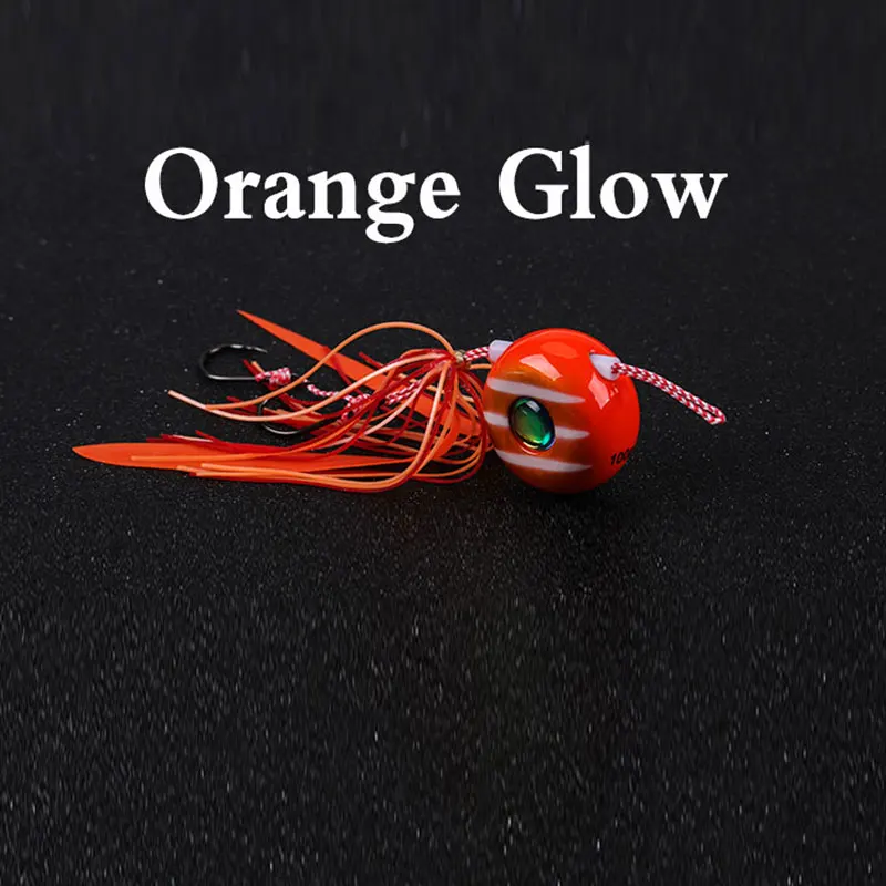 Lot De 5 Leurres De Pêche Plomb Coulant - Chute Lente, Jigging - 10g à 80g (Neuf)