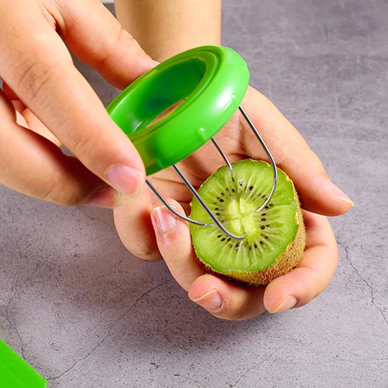 Hot Sale Mini Fruit Kiwi Cutter Peeler Slicer Kitchen Gadgets Tools peeling tools For Pitaya Green Accessories | Дом и сад
