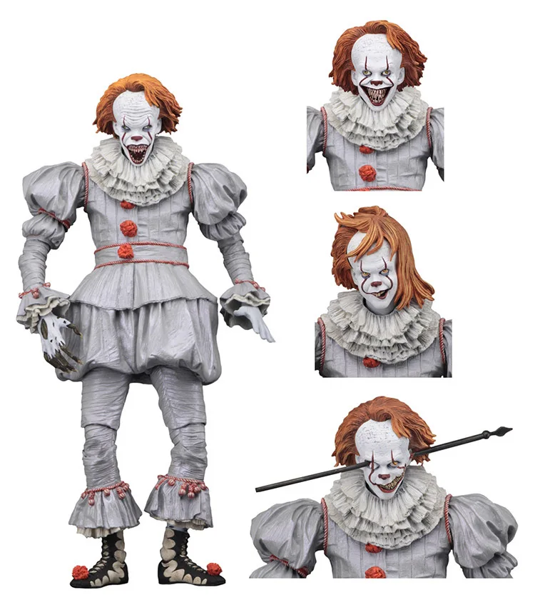 7 дюймов 18 см 4 типа NECA Pennywise Джокер фигурка игрушка кукла ужас подарок на Хэллоуин
