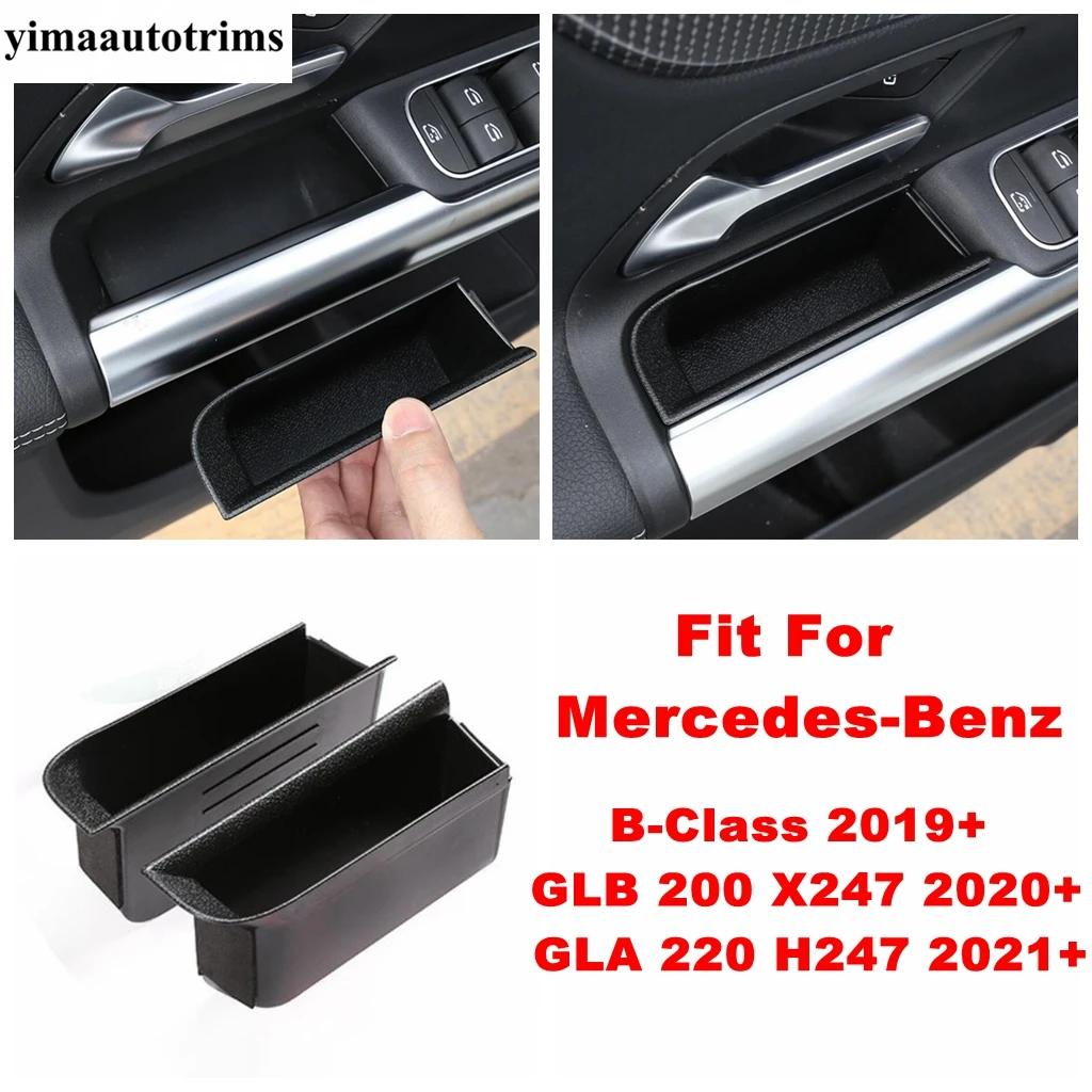 Door Storage Box Armrest Handle Glove Holder Trim For Benz B Class W247 2019-2022 / GLB X247 2020-2022 GLA H247 2021-2022 | Автомобили и